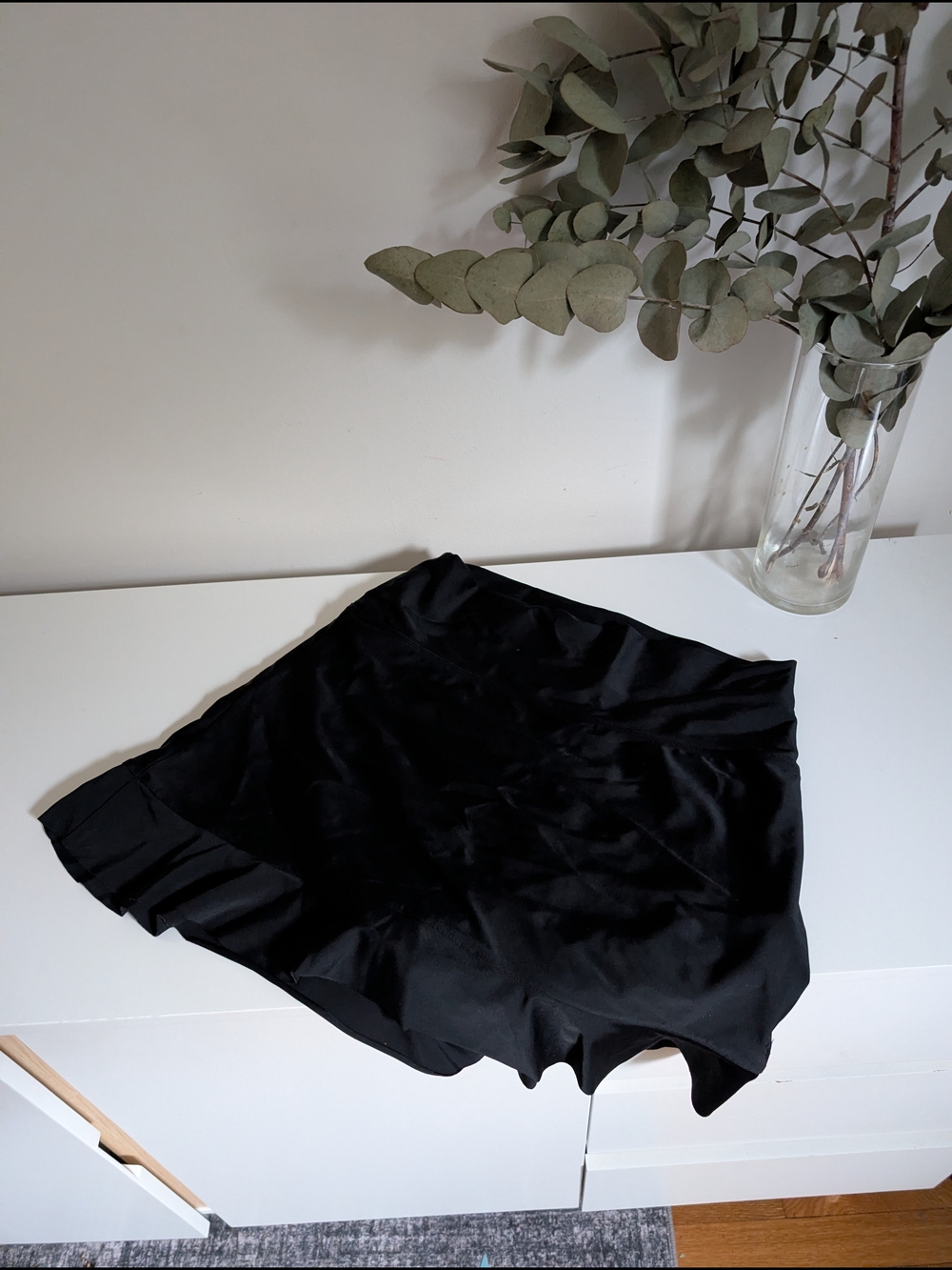 Albion Fit Black High-Waisted Swim Skirt - Picture 3 of 4